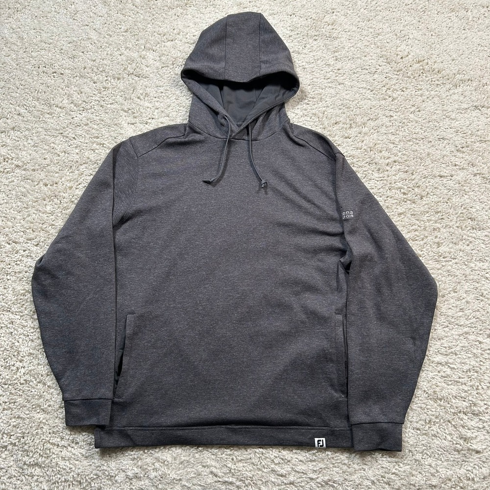 FootJoy Golf Lightweight Hoodie Medium Gray Performance Pullover